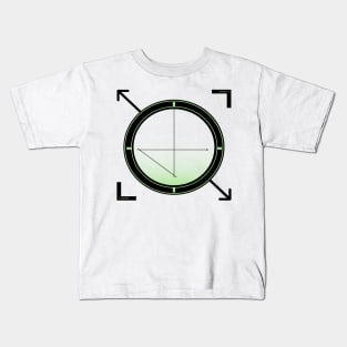 Time flies green Kids T-Shirt